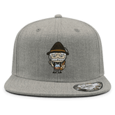 Da Oid Sinzer Griller Cap Erwachsene Grau Meliert Sims Front